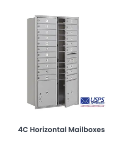 4C Horizontal Mailboxes
