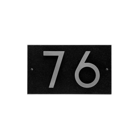 Whitehall Floating Stand-off 2-Number Horizontal Plaque Modern House N
