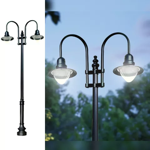 Outdoor pole light fixture sale
