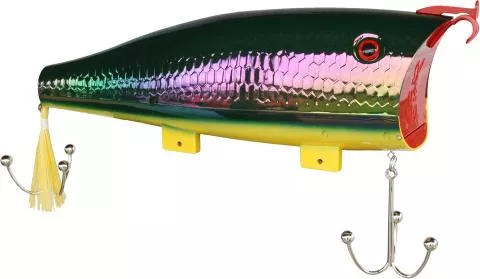 Rivers Edge Fire Tiger Fishing Lure Novelty Mailbox
