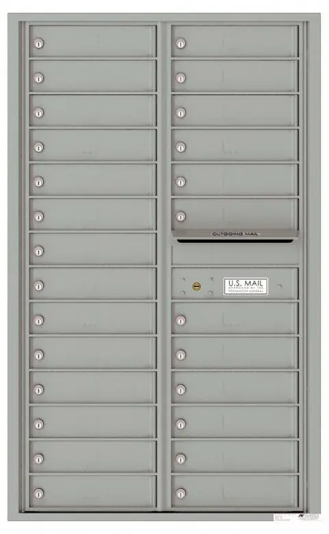 Florence 4C Horizontal Mailbox - 26 Doors - 14 Doors High Private Access