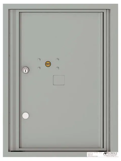Florence 4C Horizontal Mailbox - 1 Parcel Locker - 6 Doors High USPS Access