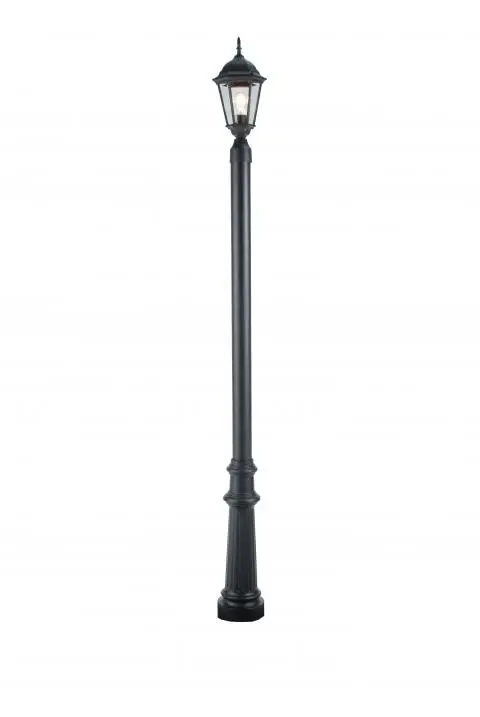 Outdoor Lamp Post with Decorative Base 8 Budget Mailboxes