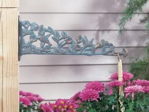 Whitehall Hummingbird Nature Hook - French Bronze