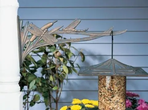 Whitehall Dragonfly Nature Hook - French Bronze