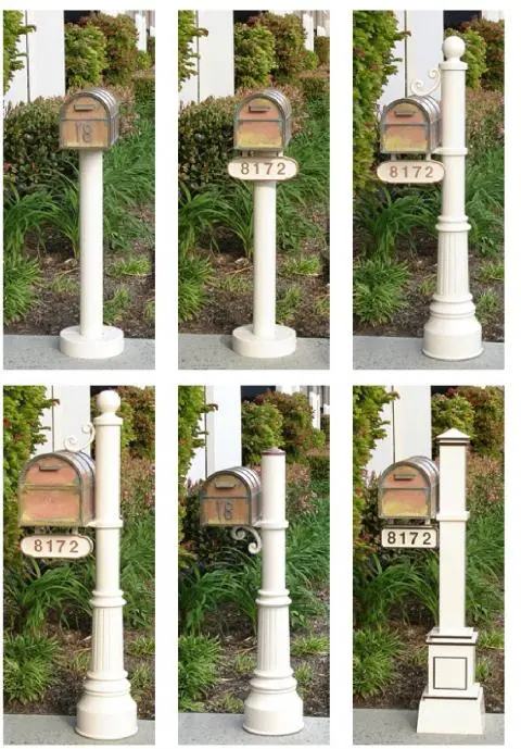 Craftsman Style Mailbox Post