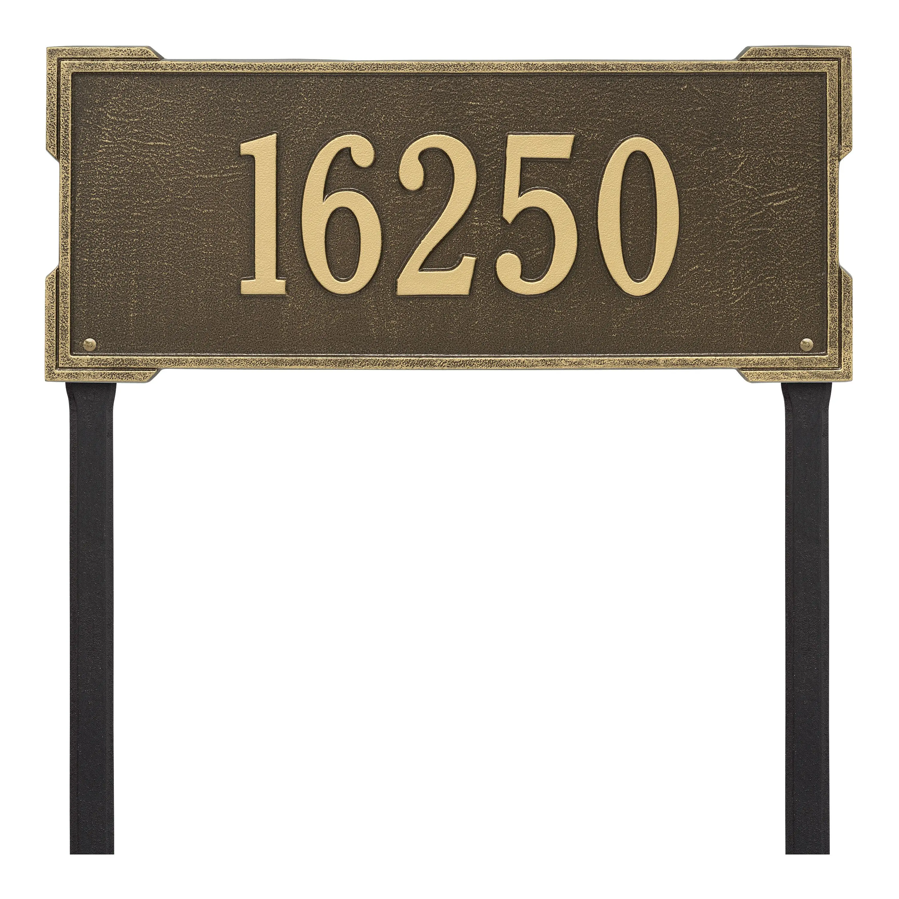 Personalized Roanoke Plaque - Estate -Lawn - 1 Line 