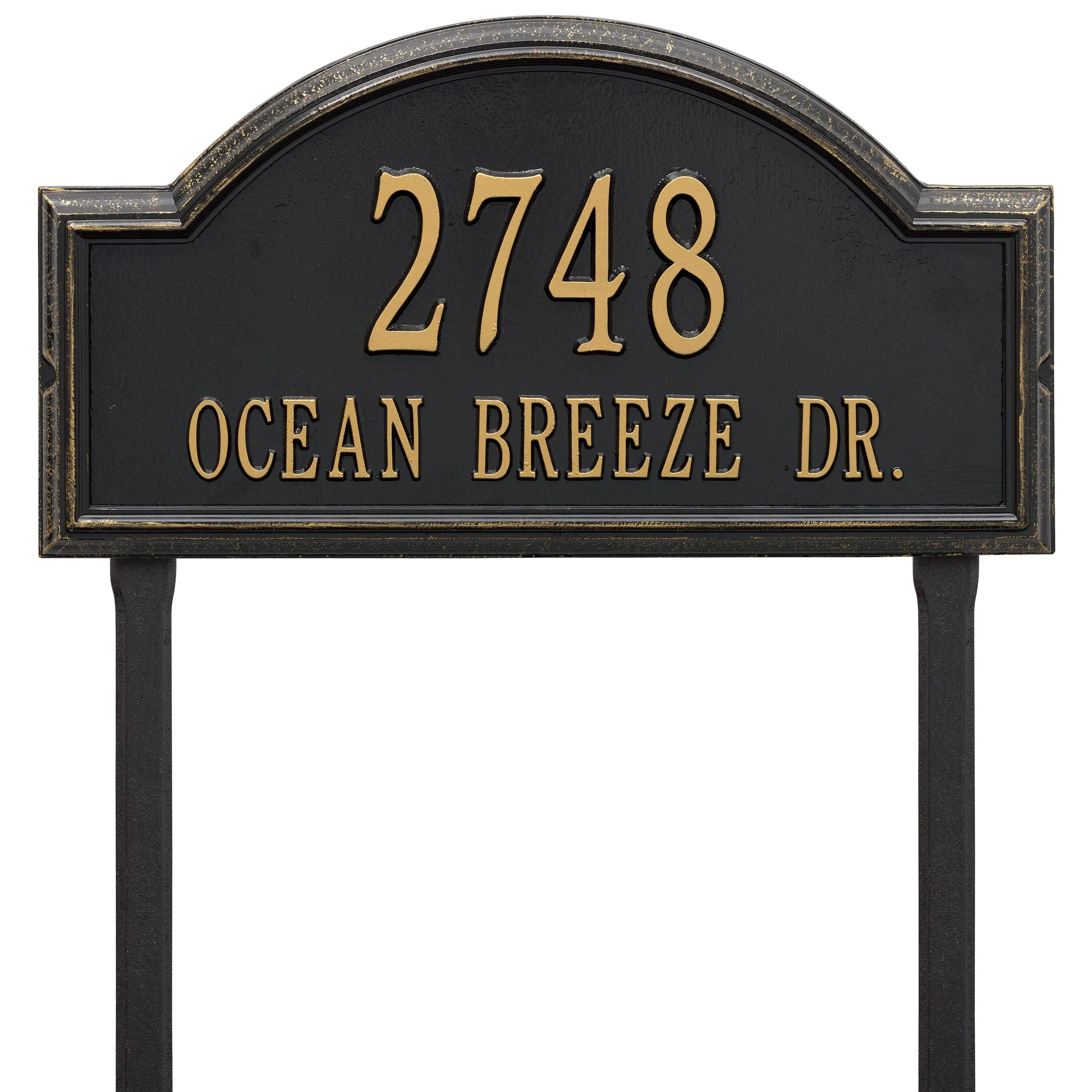 Whitehall Products Providence Arch Estate Address Plaque - Thumbnail 2