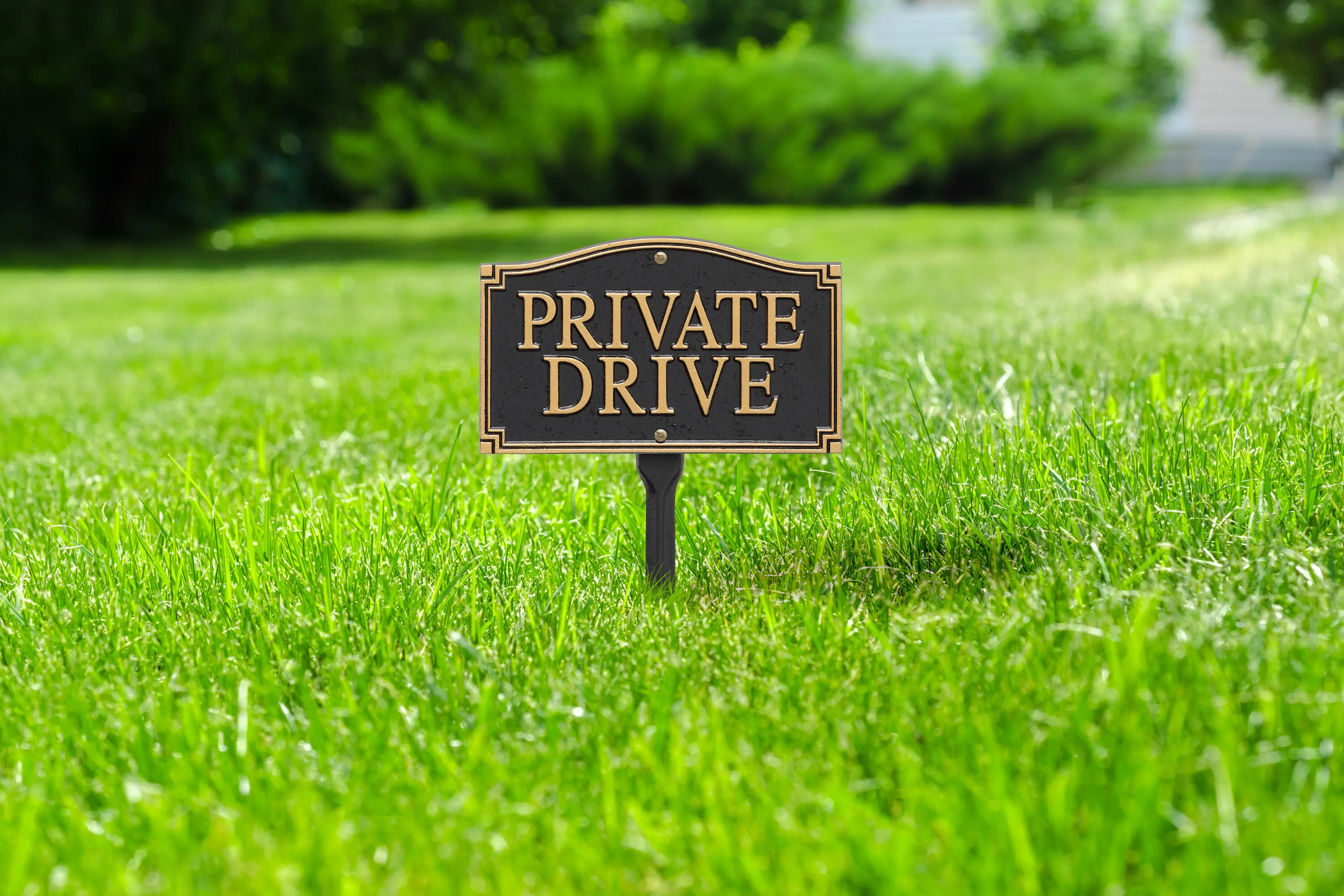Whitehall Products Private Drive Statement Plaque - Thumbnail 2