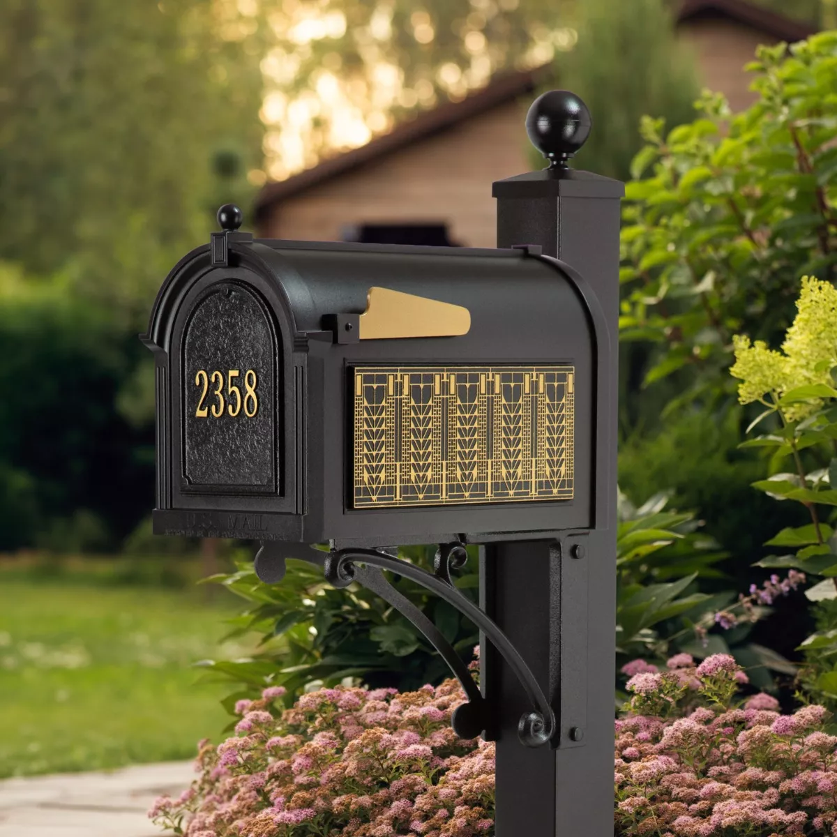Whitehall Capitol Mailbox Frank Lloyd Wright Tree Of Life Package