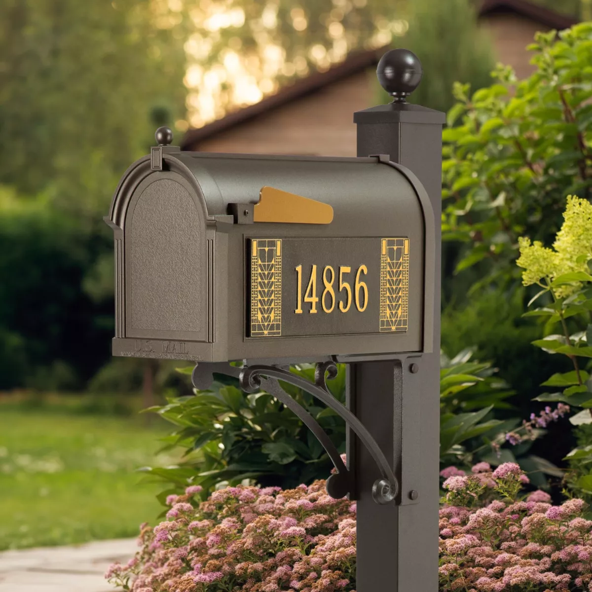 Whitehall Capitol Mailbox Frank Lloyd Wright Tree Of Life Package
