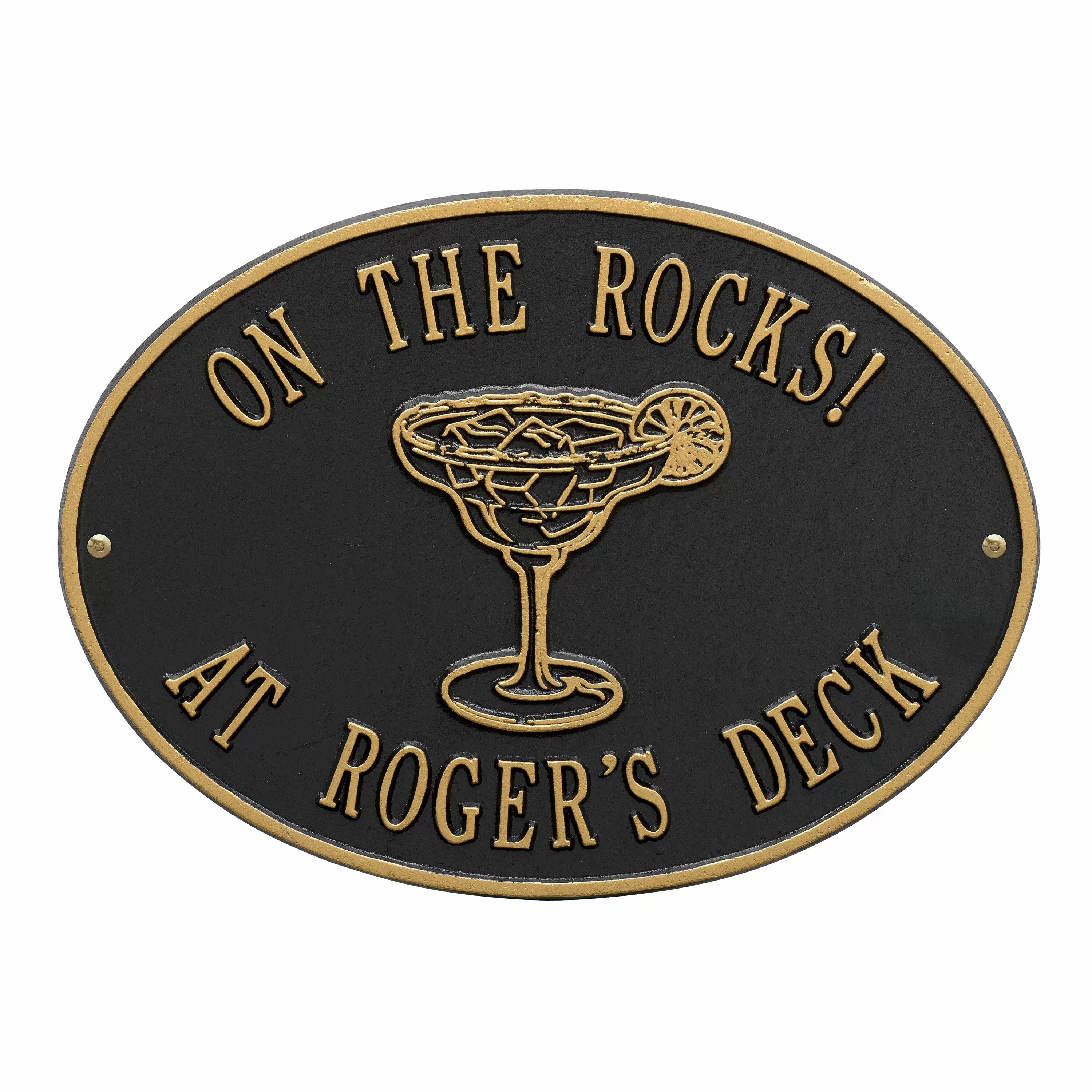 Whitehall Products Margarita Plaque - Thumbnail 2