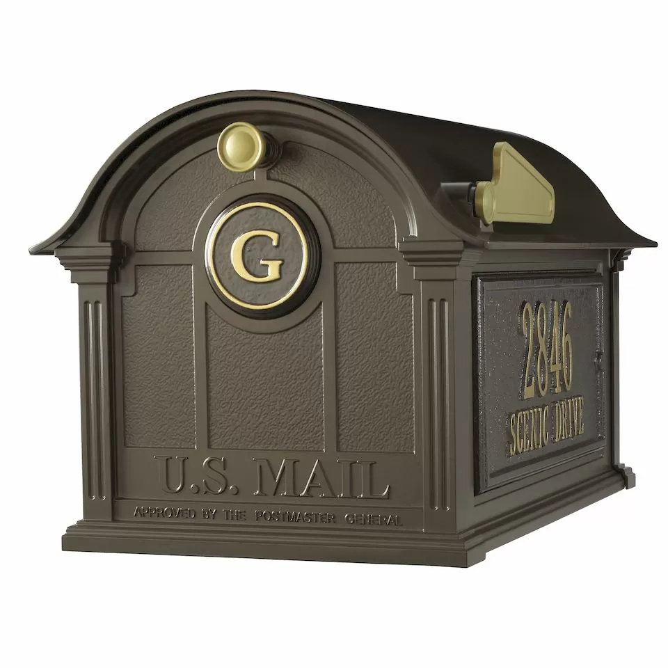 Whitehall Products Balmoral Mailbox Side Plaques - Thumbnail 2