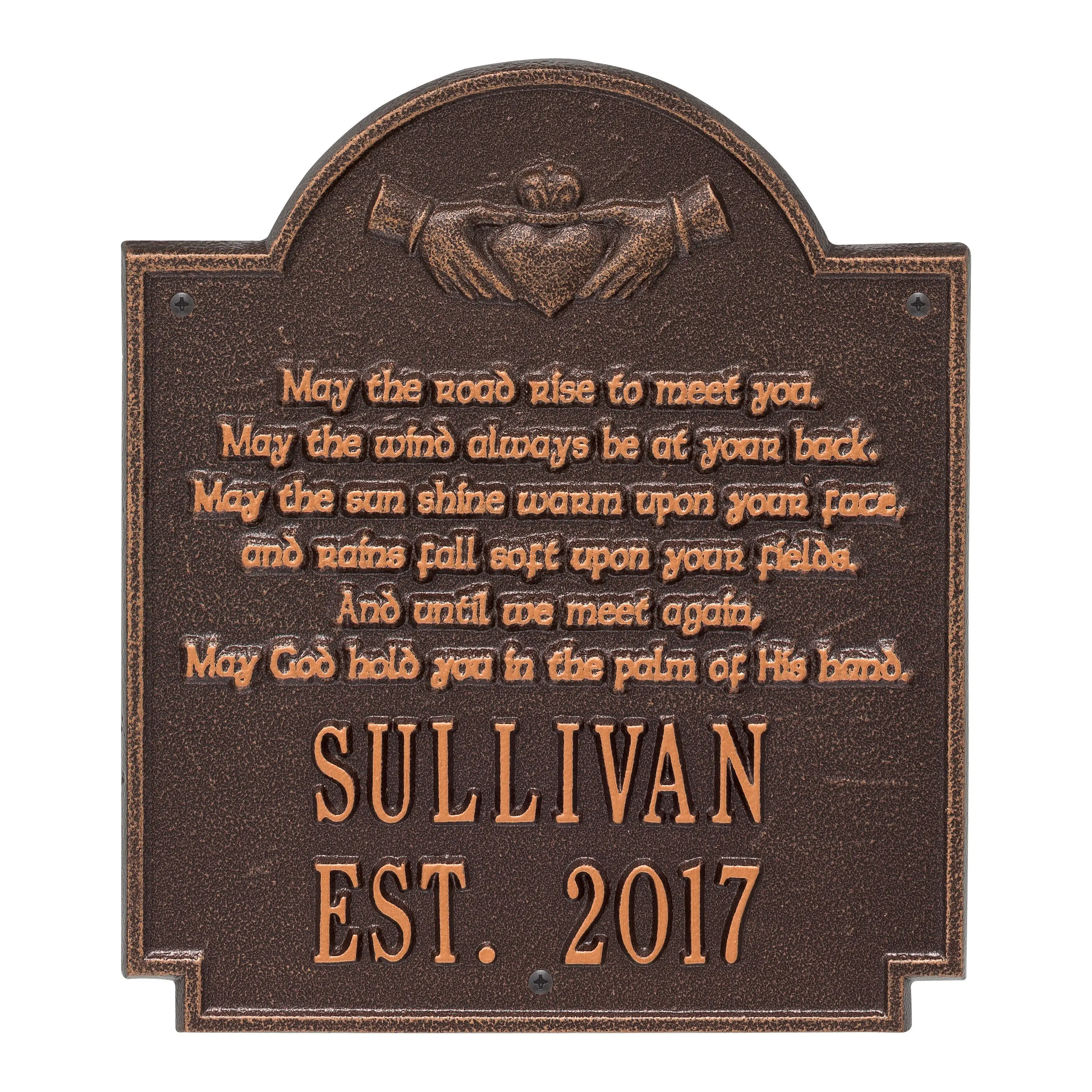 Claddagh Poem Plaque