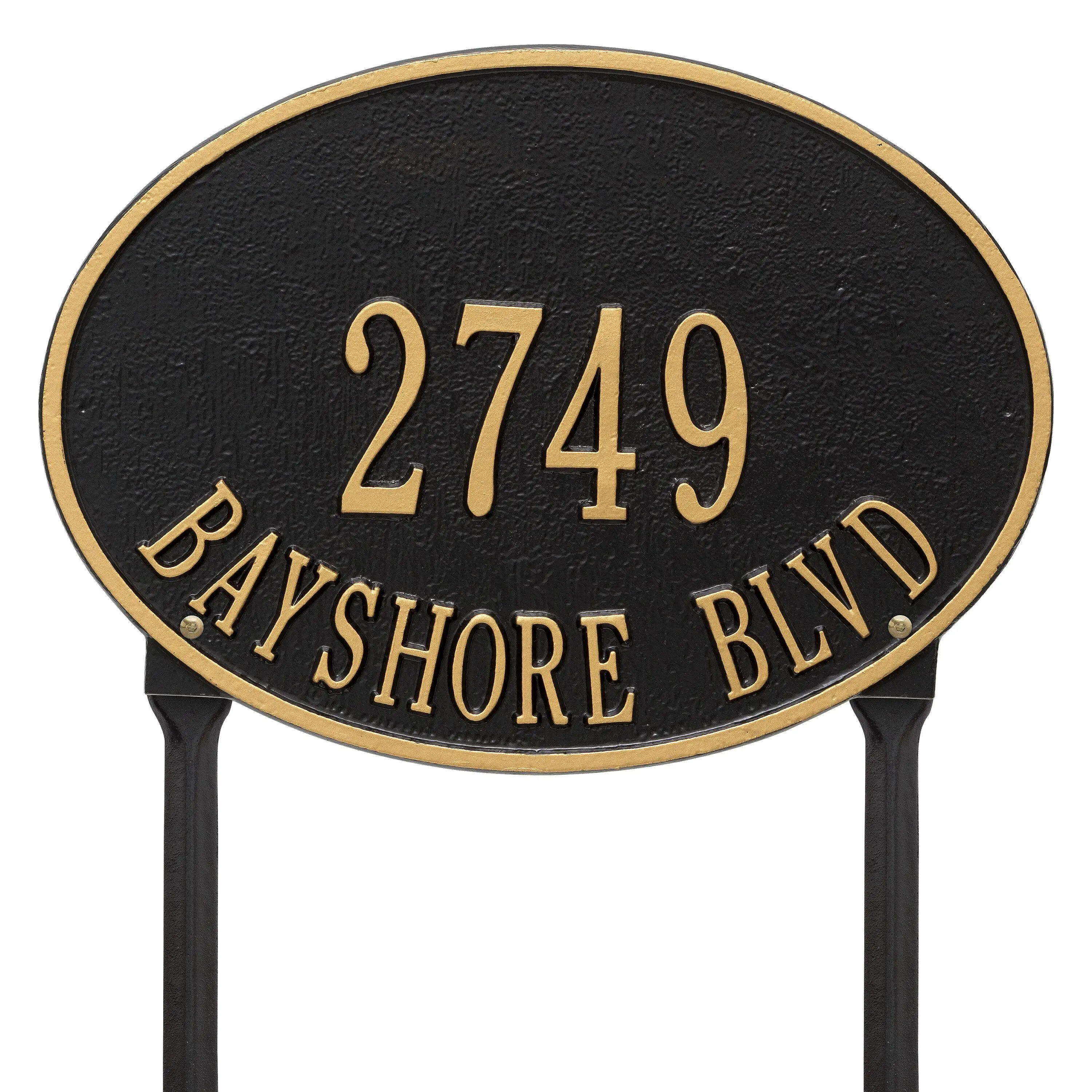 Whitehall Hawthorne Address Plaque