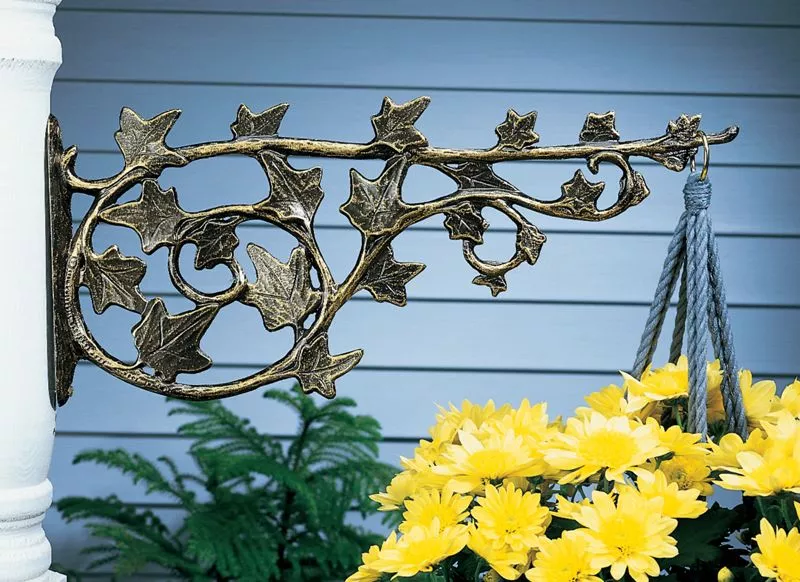 Whitehall Ivy Nature Hook - Copper Verdi