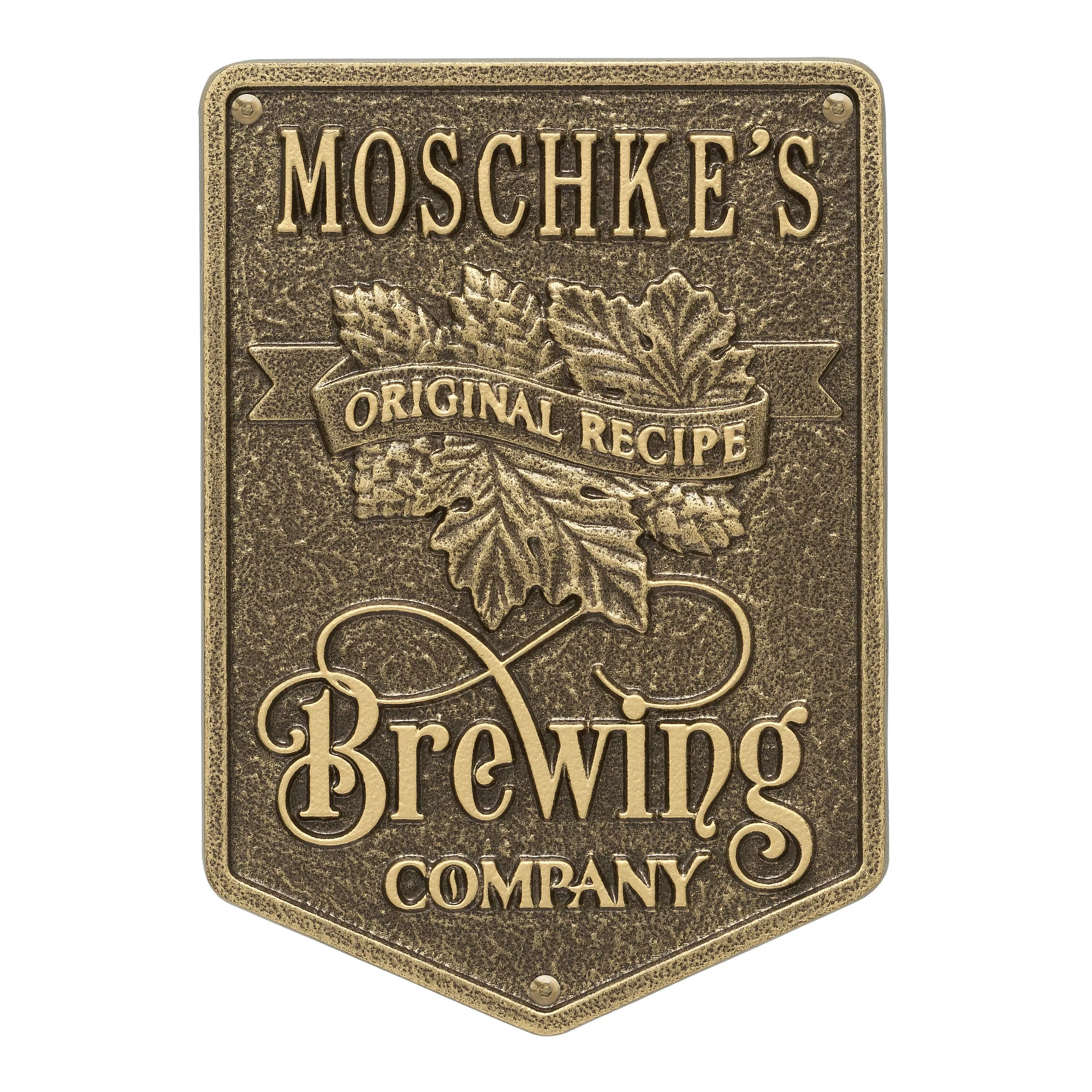 Whitehall Products Beer Plaque