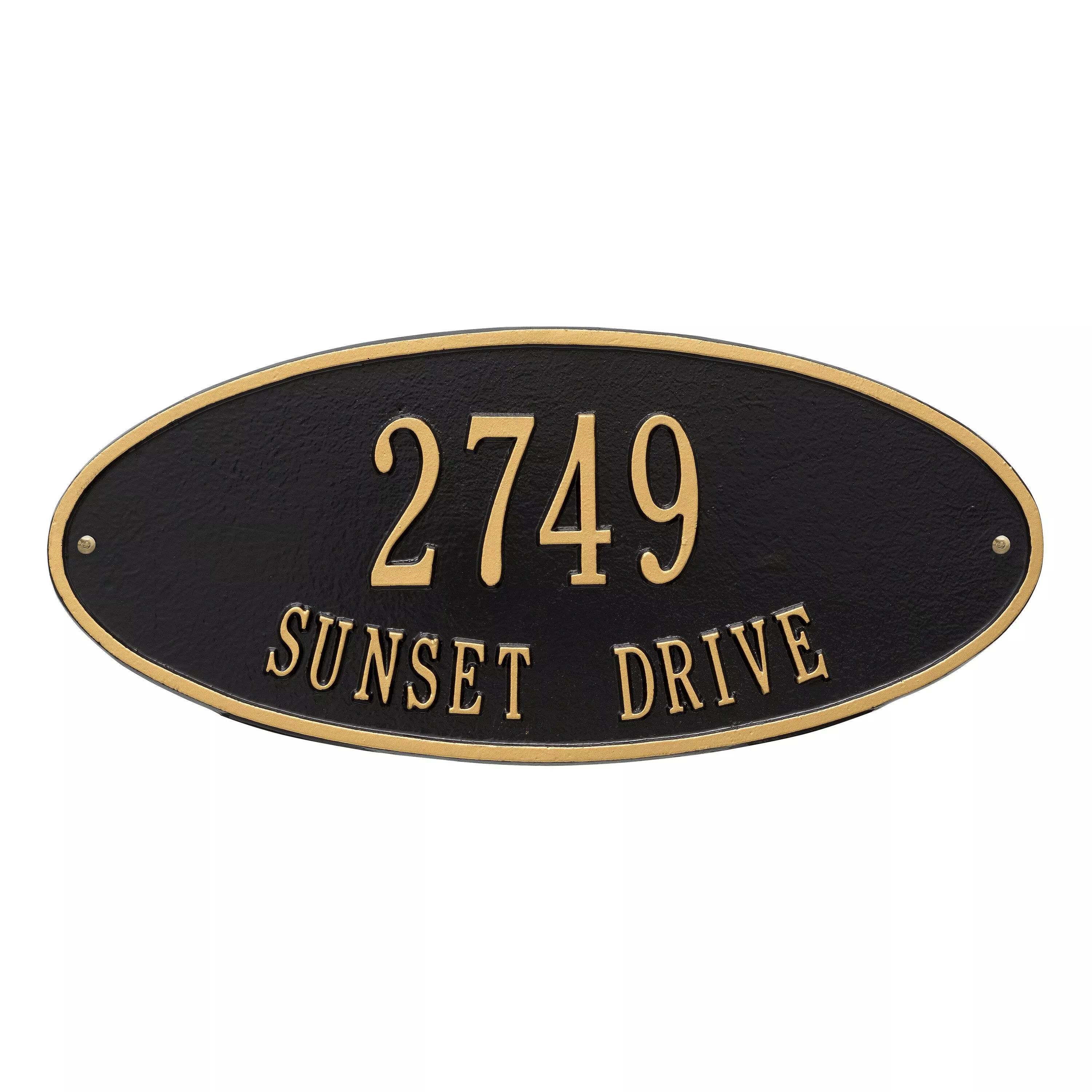 Whitehall Madison Address Plaque