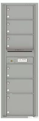 Florence 4C Horizontal Mailbox - 6 Doors - 15 Doors High USPS Access