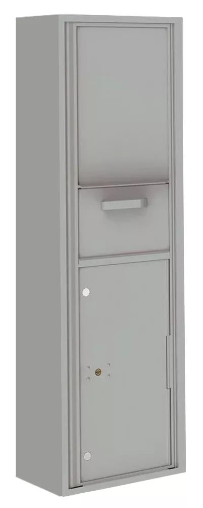 Florence 4C Mailbox Hopper Collection Drop Box - Front Loading -  15 Doors High - Surface Mounted - Private Access