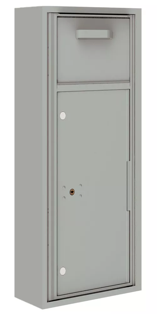 Florence 4C Mailbox Hopper Collection Drop Box - Front Loading - ADA Compliant Max Height - Surface Mounted - Private Access