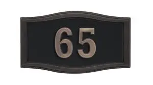 5 To 6.4 Inches - Address Plaques / House Numbers, Plaques & Signs 5 To 6.4 Inches - Address Plaques / House Numbers, Plaques & Signs