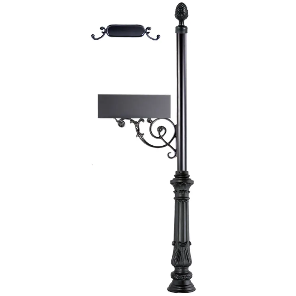Mailbox Post Components Contemporary Mailbox Post System (C2-6104-6) by Imperial