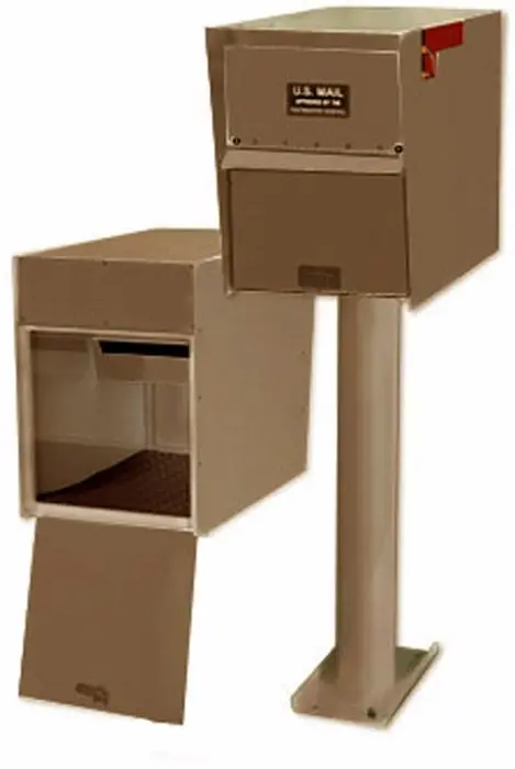 Standard Aluminum Rear Access Letter Locker