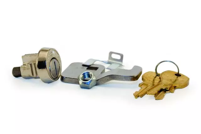 Compx/National Tenant Cam Lock With 3 Keys Each - Hook Cam For Type I