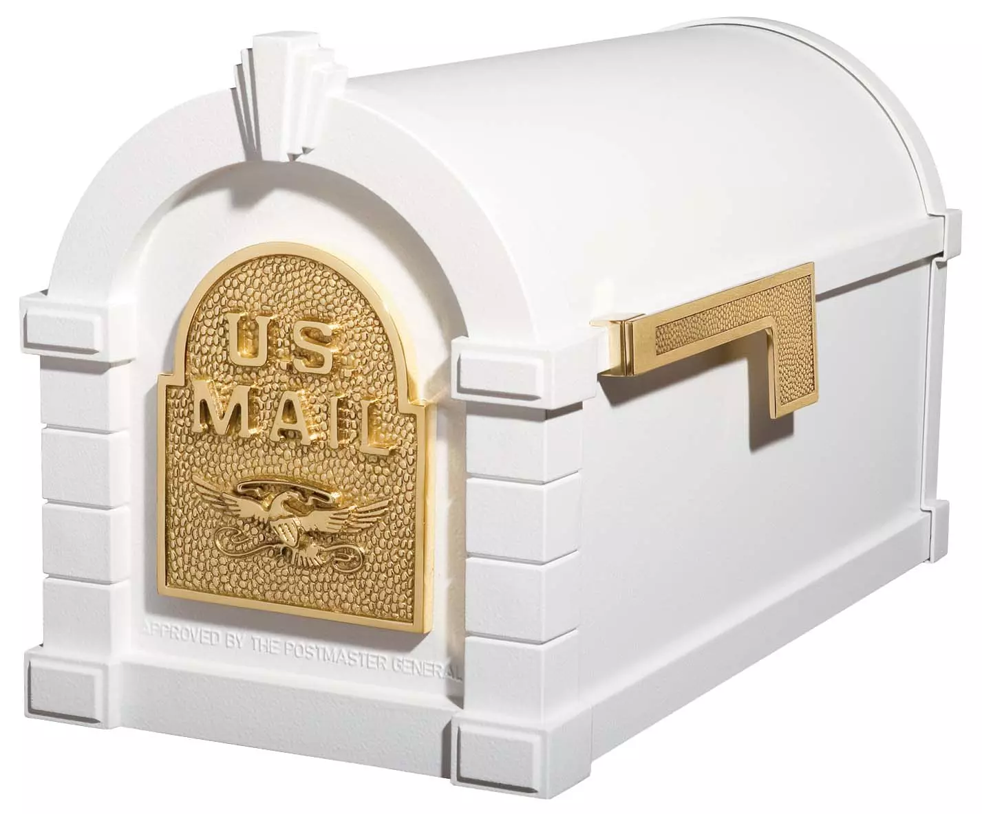 Original Keystone Deluxe Mailbox and Post Packages - Gaines