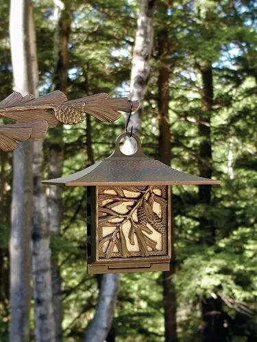 Whitehall Pinecone Suet Feeder - Oil Rub Bronze