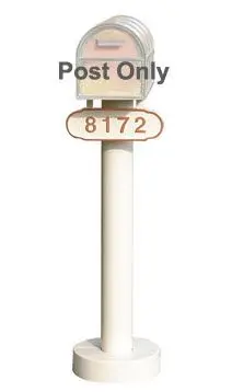 Basic Mailbox Post (post only) - Streetscape Mailboxes