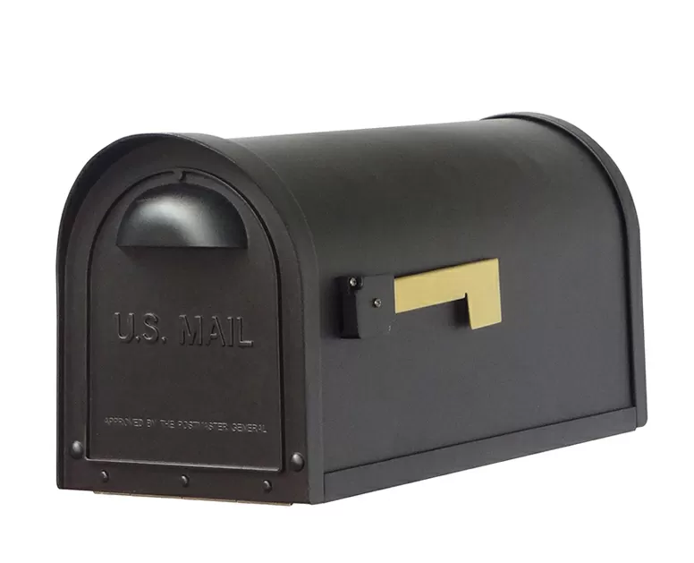 Green Life Mailbox, Stainless Steel Post, Cam Lock Lock, PH