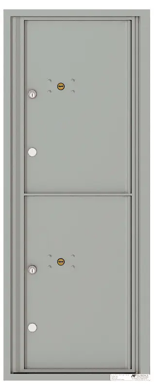 Florence 4C Horizontal Mailbox - 2 Parcel Lockers - 12 Doors High USPS Access