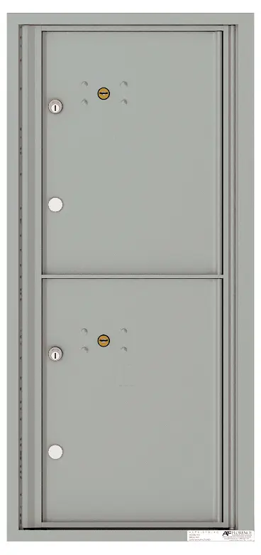 Florence 4C Horizontal Mailbox - 2 Parcel Lockers - ADA Compliant Max Height USPS Access