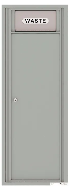 Florence 4C Mailbox Extra Large Trash/Recycling Bin - 13 Doors High USPS Access