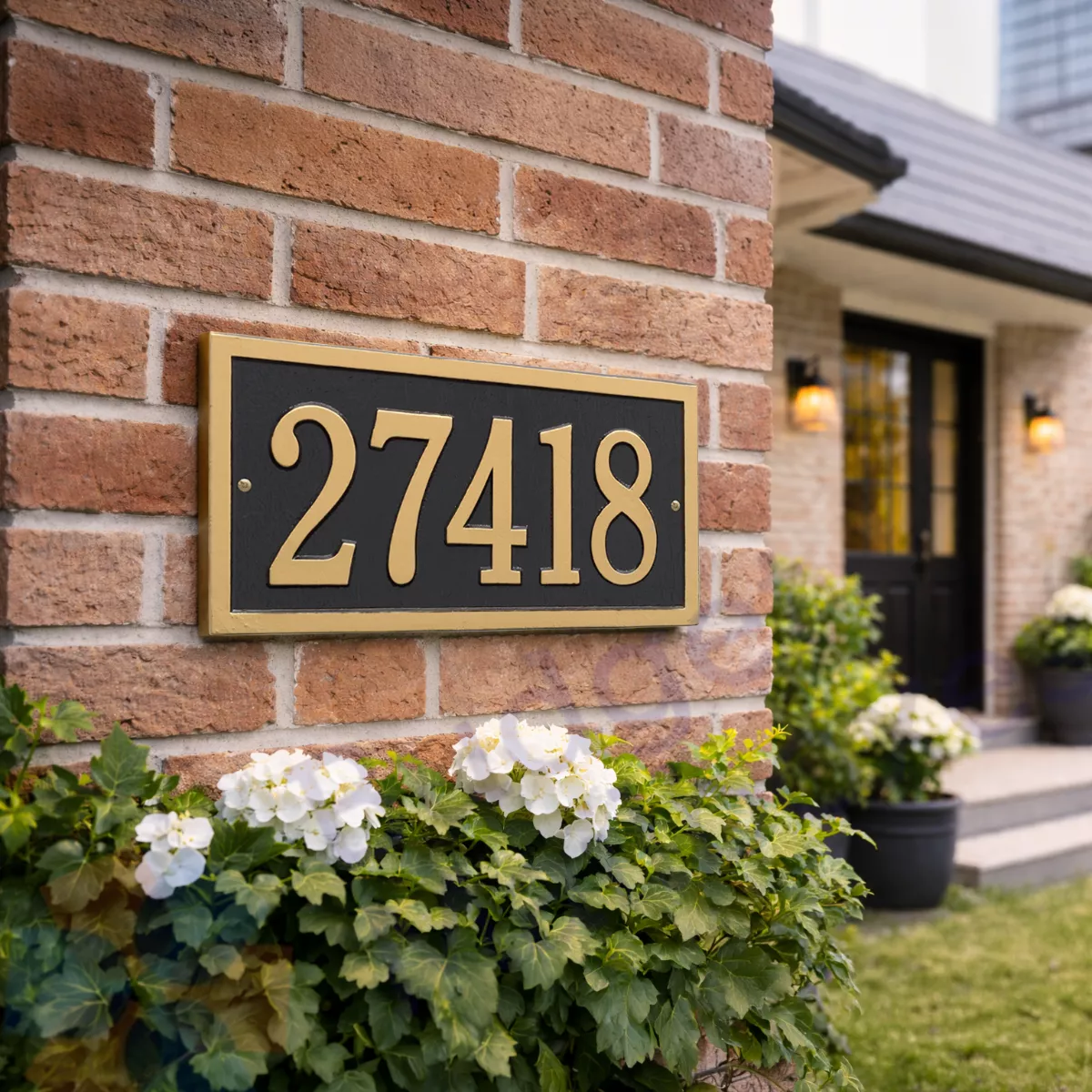 Whitehall Bismark Wall Address Plaque - Thumbnail 5