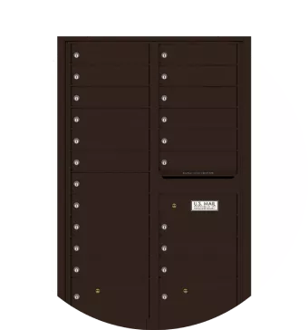 Dark Bronze 4C Mailbox Finish