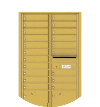 Gold 4C Mailbox Finish