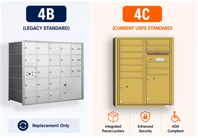 4B vs 4C Mailboxes: Key Differences Explained
