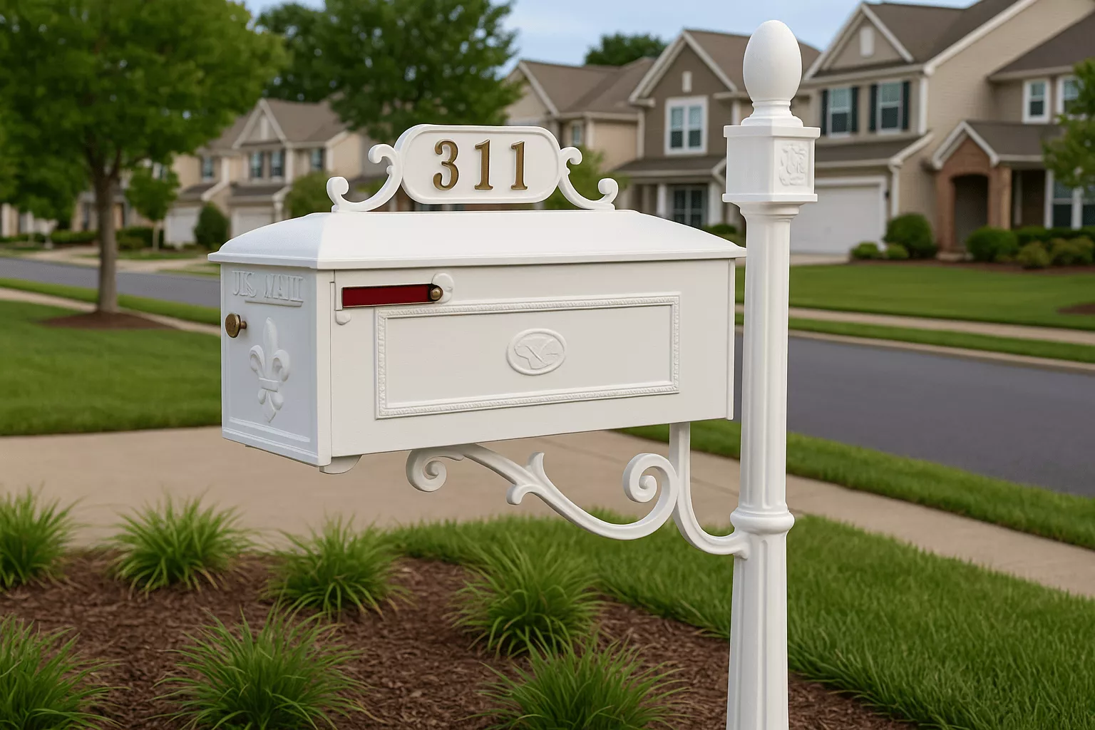 Imperial Residential Mailbox in a HOA area