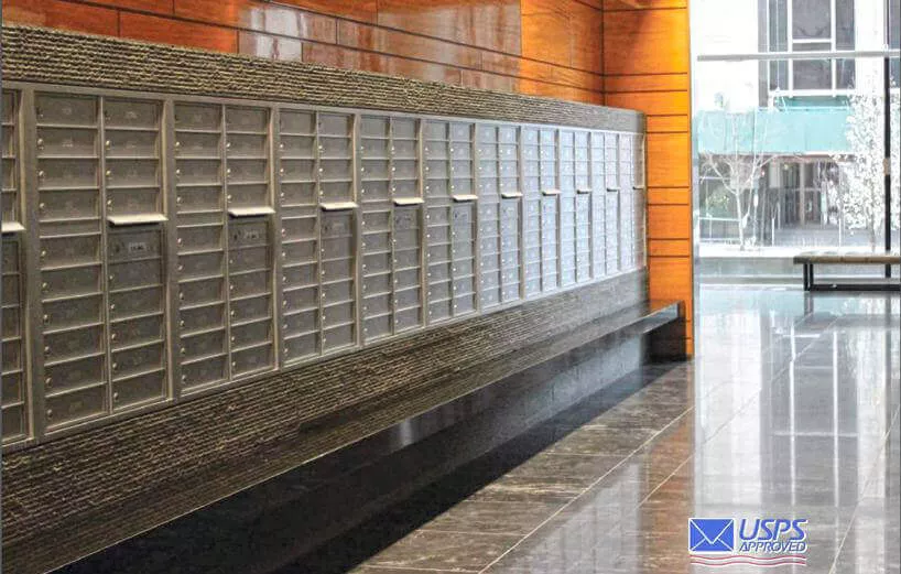 Recessed Lobby Mailboxes (4C Horizontal Mailboxes)