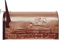 Solid Copper Mailboxes