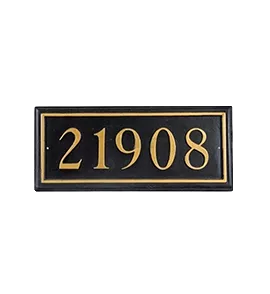 Address Plaques