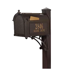  Curbside Mailbox and Post Combos 