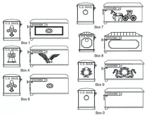 Imperial Mailbox 8 - Classic (mailbox only)