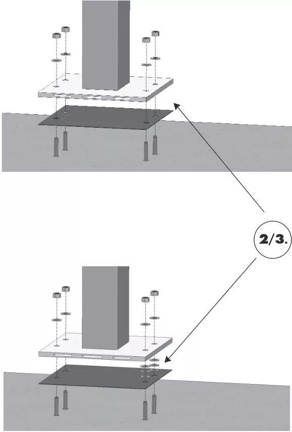 Pedestal Installion And Leaving Pedestal Installion And Leaving