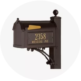 Mailbox & Post Combo