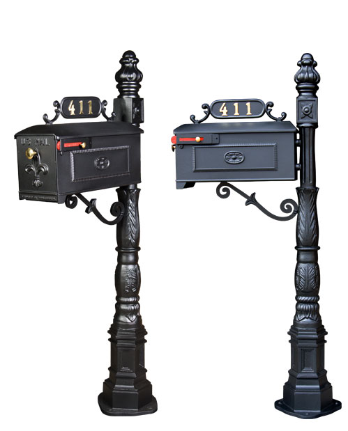 Cast Aluminum Mailboxes and Posts