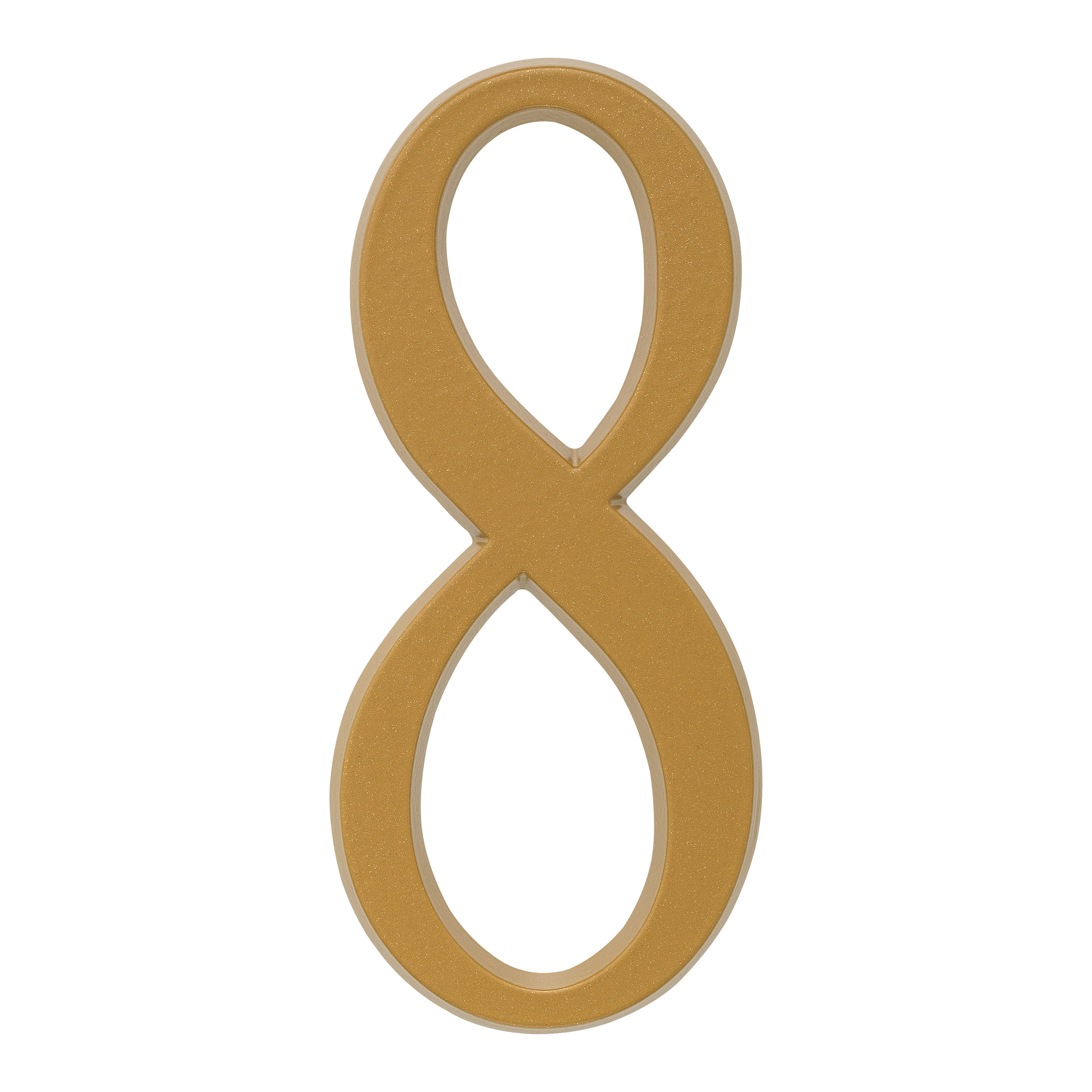 Whitehall 4.75 inch Gold House Address Number - 8